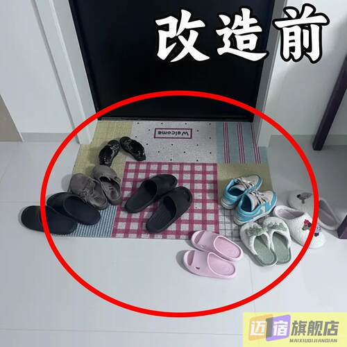 鞋架多层家用门口衣帽架入户门挂衣架一体出租房用文化创意餐具