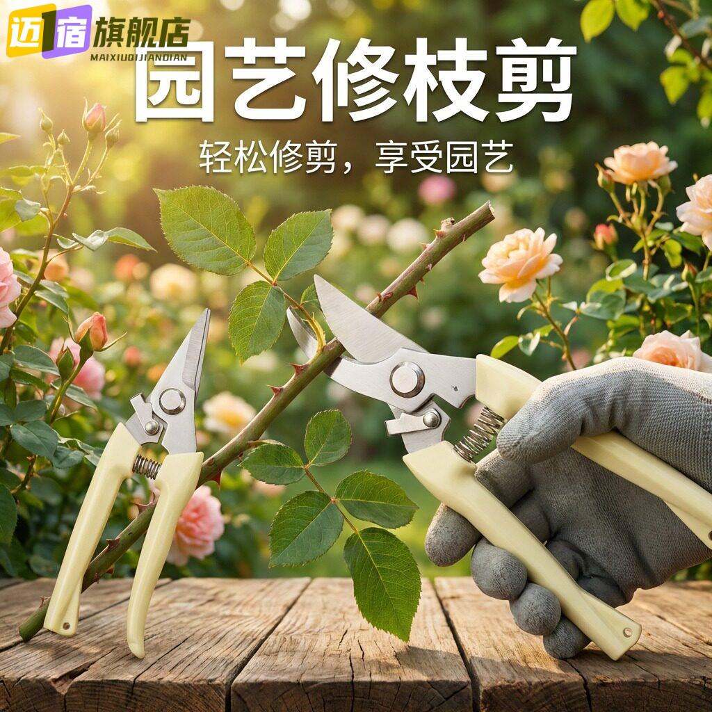 剪树枝专用剪刀修枝剪果树剪花园艺剪花艺剪剪果树剪修剪花卉剪子图片