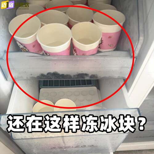 冰格水杯三合一冰块模具冰饮随行杯水壶冰盒一体可接触配菜备菜盘