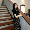 套裝闊腿肚子顯瘦妹網紅兩件套胖妹夏天2019碼遮大時尚女裝新款