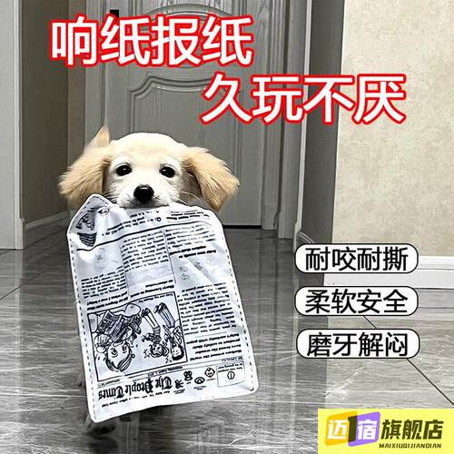 小狗玩具发声响纸耐咬磨牙消耗体力自嗨解闷神器柯基比熊宠物用品