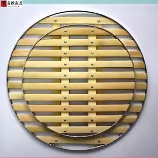 竹编制品垫子竹竹子加厚包边竹蒸片蒸笼蒸馍家用馒头竹子热篦子篦