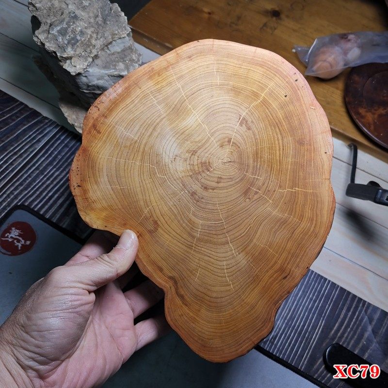 清仓处理太行崖柏天然随型原木木雕杯垫壶垫木质奇石花架实木底座