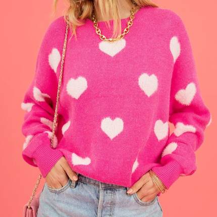 love knitwear sweater pullover long collar elegant winter