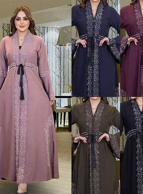 women clothing modest dubai abaya kimono kebaya pockets