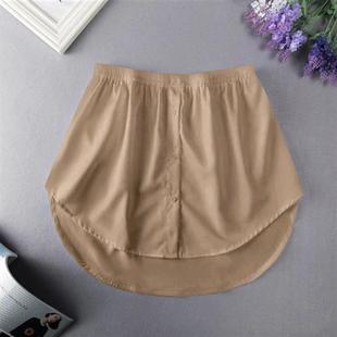 fake short hem skirt casual womens bottoming