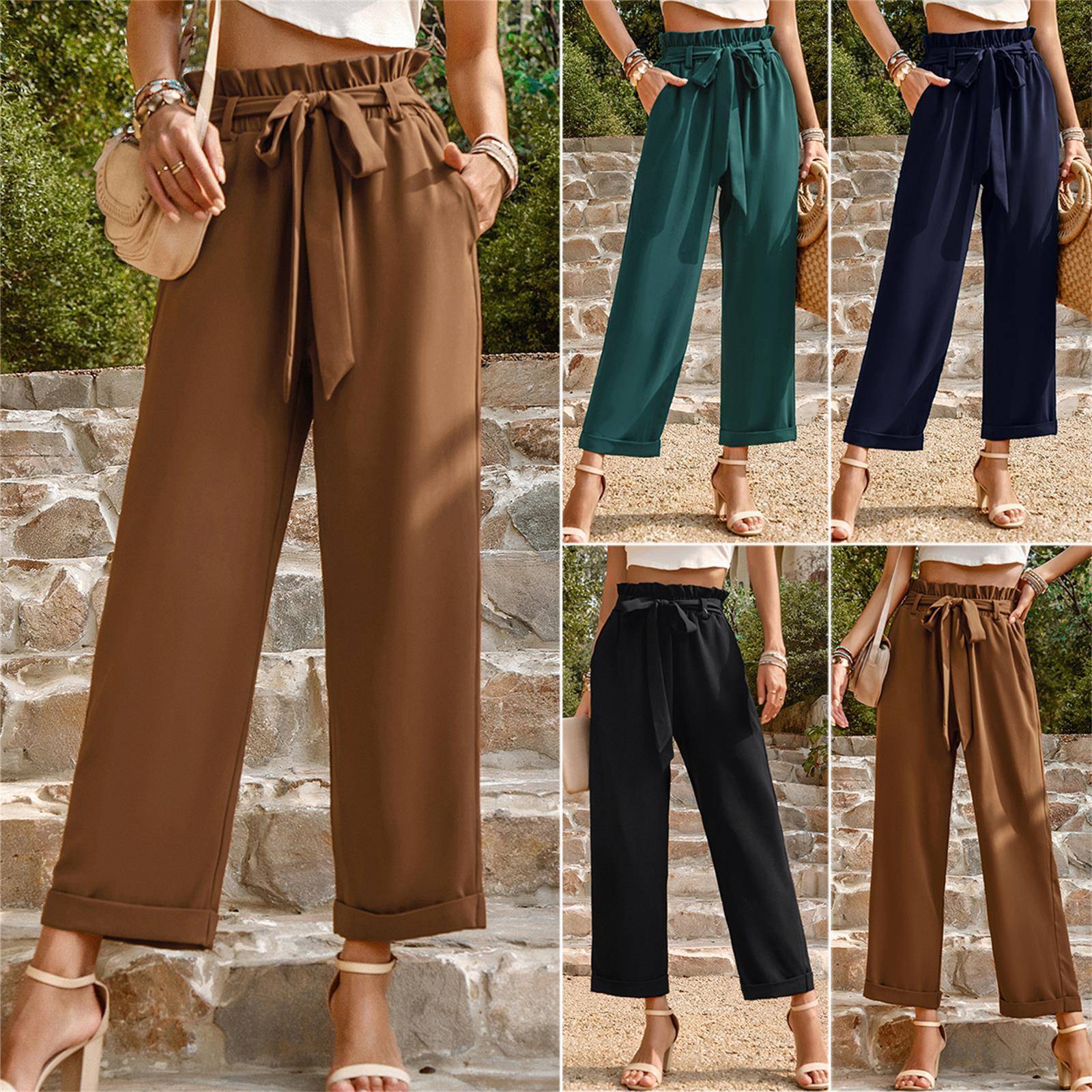 trousers loose commuting temperament women for pants casual