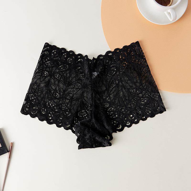 ladies hollow panties lace boxer panties crotch women