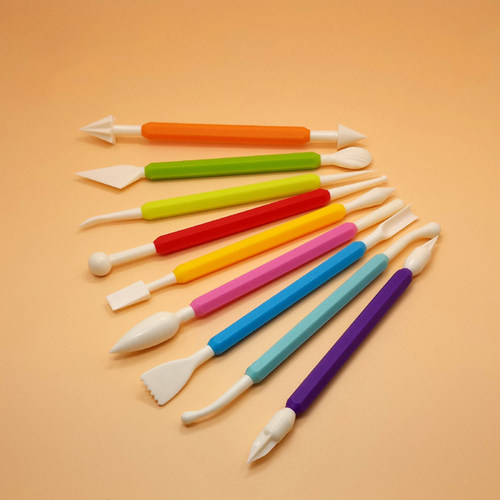 翻糖雕刻塑形刀蛋糕贝壳雕花刀花样面食馒头雕花装饰笔烘焙工具