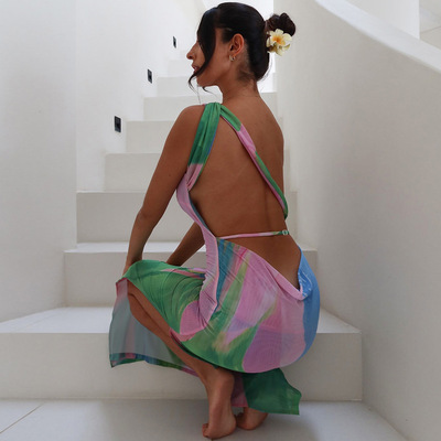 欧美风夏季新款时尚性感连衣裙