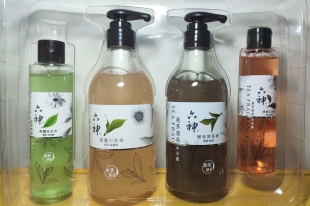 茗茶香氛沐浴露礼盒白茶暖夜黑茶晨曦绿茶清滇红茶礼盒装