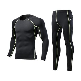 儿童篮球服男童秋季女孩紧身衣训练服春秋速干衣秋款冬天打底套装