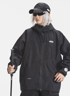 ENshadower隐蔽者gorpcore压胶冲锋衣男三防户外工装夹克防水外套