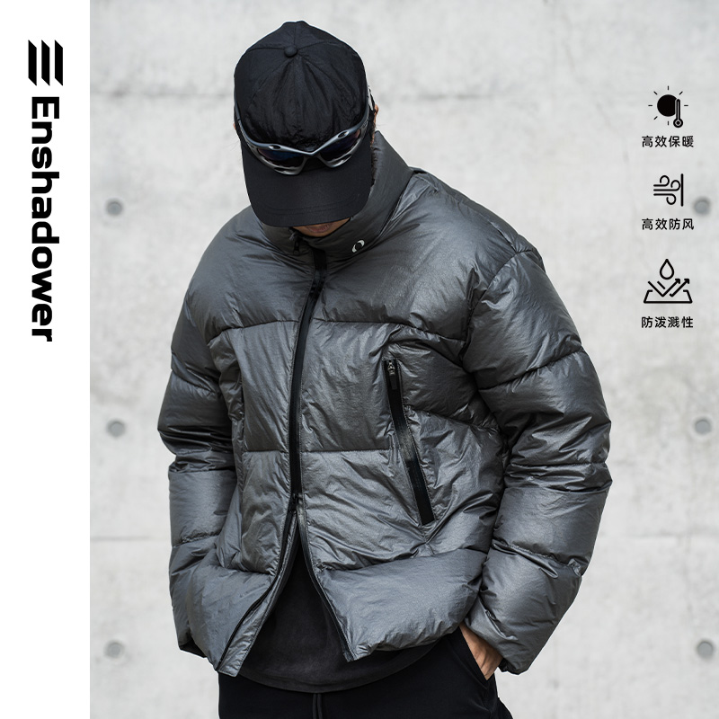 隐蔽者飞翼结构廓形羽绒服