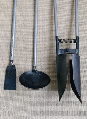 人工打井工具对锹夹锹小锹铲子移苗专用工具挖树坑神器取样杆勘探