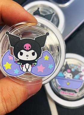 库洛米主题MagSafe磁吸气囊支架配透明气囊不容易发黄可来图定制