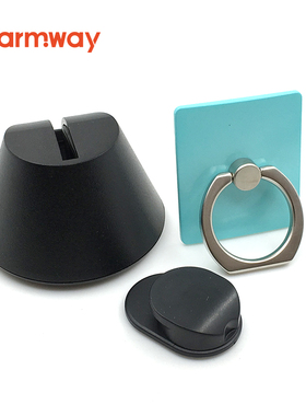 手机指环支架热销车载仪表台手机座汽车墙面挂钩多功能手机架