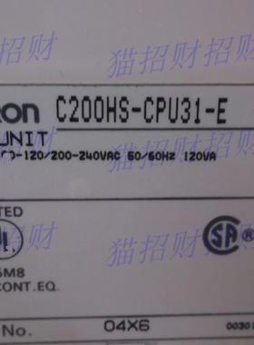 欧姆龙C200HS-CPU01-E CPU21-CPU23 CPU31-E二手翻新C200H-PS221