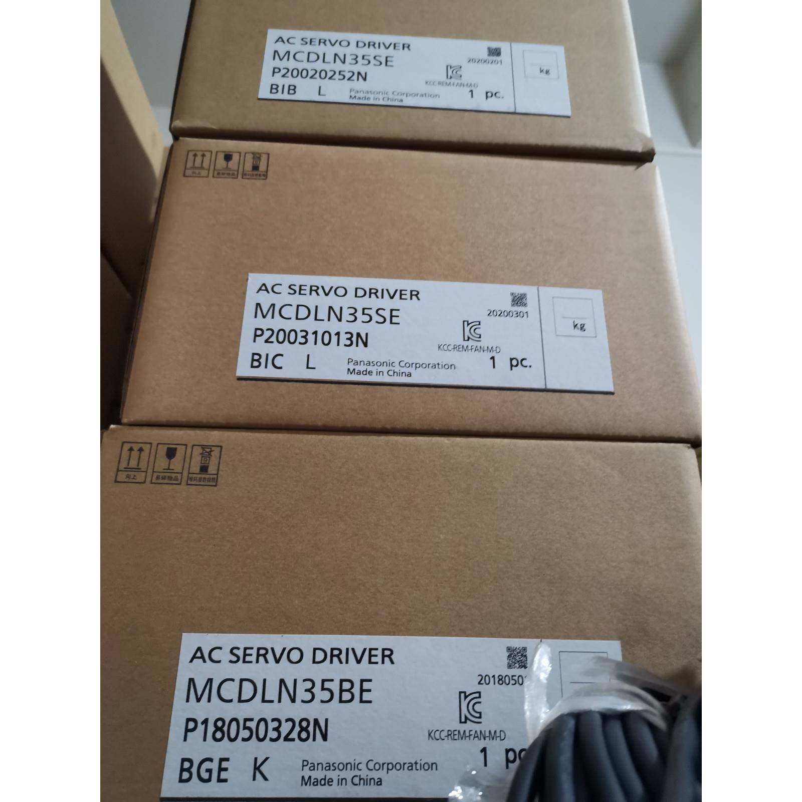 全新原包装正品松下A6 750W伺服驱动器MCDLN35SE/SF质保包邮