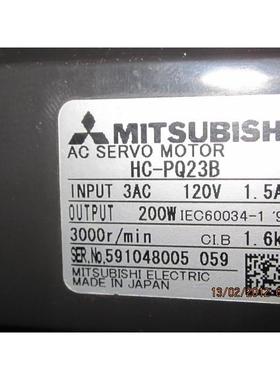 三菱伺服电机HC-PQ23B HC-PQ23K-UE