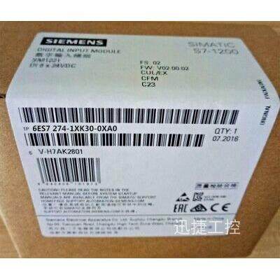 6ES7274-1XK30-0XA0西门子S7-1200仿真器模块SIM1274用于CPU1217C