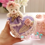 Мультяшные ватные палочки, милая креативная коробка, с медвежатами