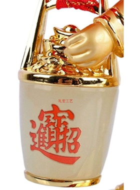 送财童子摆件婚房摆设新结婚礼物乔迁礼品家居客厅V电视酒柜装饰
