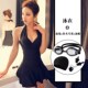 遮肚显瘦钢托小胸聚拢性感露背时尚 新款 连体裙式 纯色温泉游泳衣女