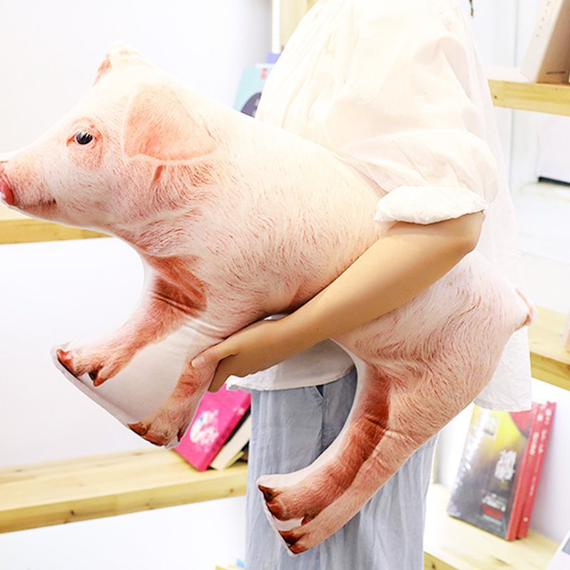 .怪创意仿真母猪抱枕公仔可爱毛绒玩具抱睡觉娃娃女生日礼物韩国