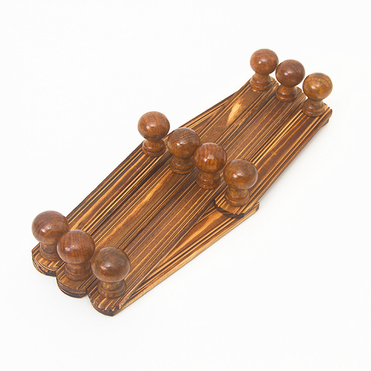 .挂衣架 木质伸缩墙上壁挂架 衣帽架 折叠门上包包衣服挂钩 衣架