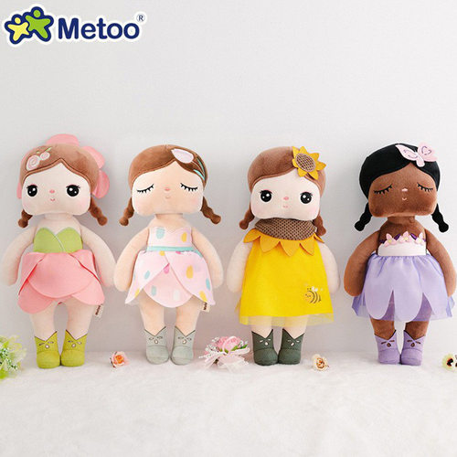 Metoo咪兔花仙子安吉拉公仔新款女孩毛绒玩具玩偶 儿童玩具