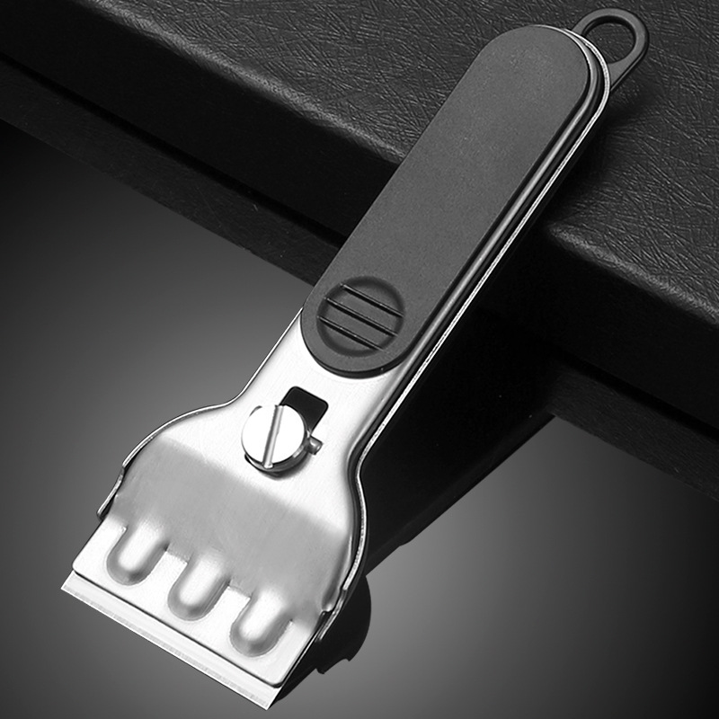 .不锈钢铲刀厨房工具去油污黑垢冰箱除霜冰铲子家政玻璃清洁刀