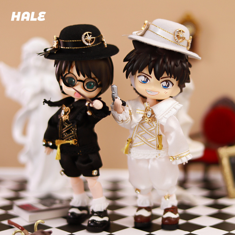 ob11娃衣 魔法师套装 哈利波特 怪盗基德12分素体可穿BJD娃娃配饰