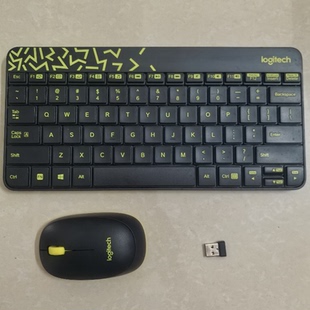 罗技键盘鼠标套装 键鼠套装MK240 K240无线键盘 M212无线鼠标