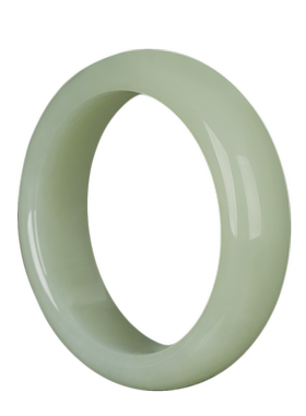 涵韵珠宝和田玉暖白手镯