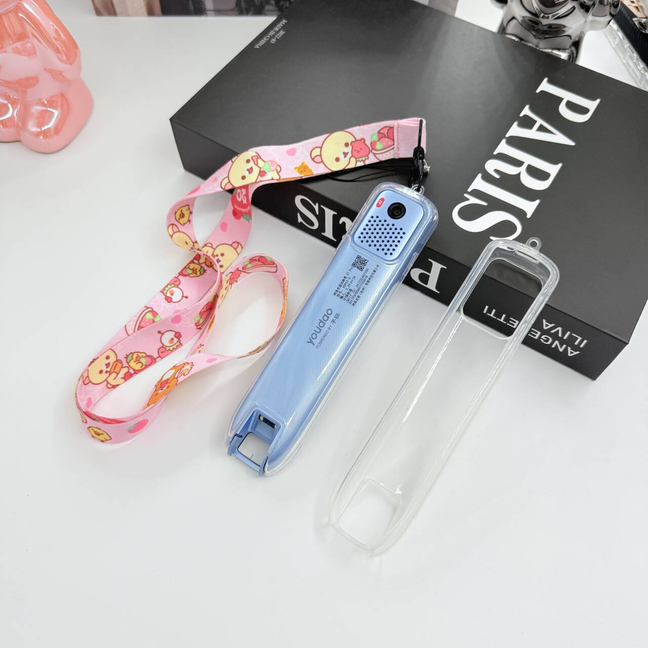 适用于网易有道词典笔S7Pro保护套扫描笔透明软壳翻译笔s7por保护壳简约便携创意手绳防摔软壳防刮耐磨