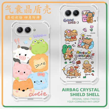 适用红米turbo5手机壳Redmi Turbo5 Max保护套海外版Note 15R全包k9oPromax防摔气囊软红米Turbo4 Pro花卉套