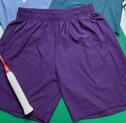 2025新韩版羽毛球服短裤男女速干运动裤跑步健身五分裤冰丝短裤MX
