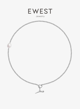 ewest巴洛克珍珠项链女女锁骨链