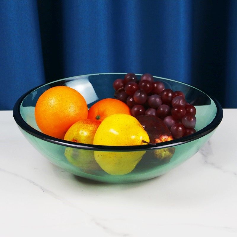 高端平底玻璃碗自助餐水果沙拉碗冷餐凉菜盘火锅店餐具刺身干冰盘,餐饮具,果盆/果盘/果篮,淘宝优惠券,粉丝福利购,淘宝优惠卷