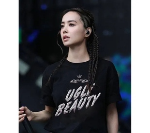 beauty纯棉衣服 T恤男女ugly Jolin蔡依林演唱会同款 周边应援短袖