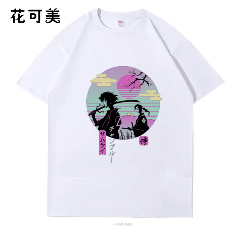 2025年新款夏季男女圆领T恤图片