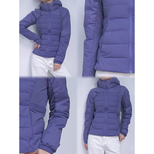 轻便分格白鸭绒多片珩线可拆卸连帽羽绒服N0188451Y86