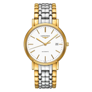 Longines/浪琴正品手表男瑰丽香港直邮机械间金男表L4.921.2.12.7