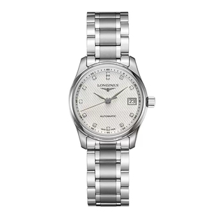 瑞士手表浪琴LONGINES名匠系列镶钻机械手表女L2.257.4.77.6