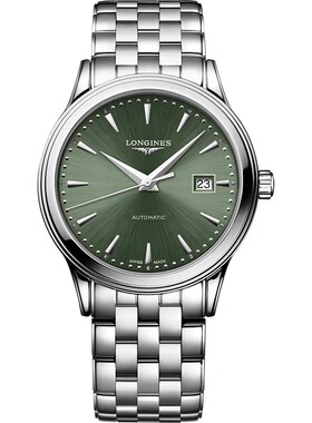Longines浪琴正品手表 军旗系列全自动机械瑞士男表L4.984.4.02.6