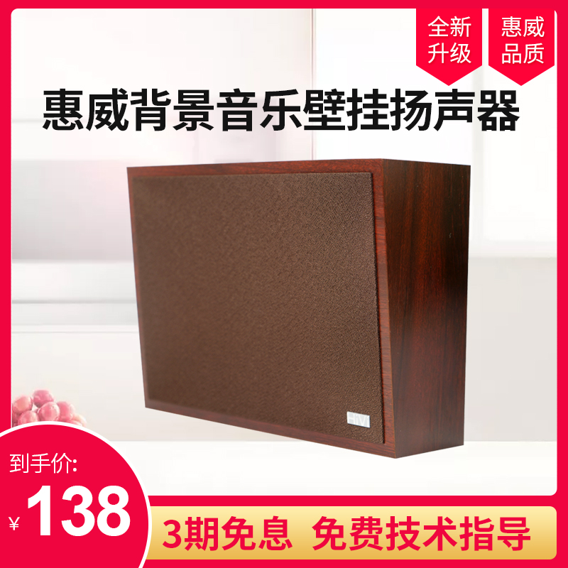 Hivi/惠威 TW101 壁挂音响教室广播音箱定压会议壁挂背景音箱音响