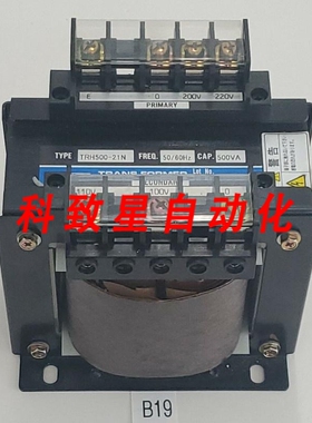 工业配件TOGI TRH500-21N变压器500VA 100V-220V