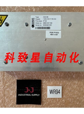 工业配件DURKOPP ADLER DAC2B 120VDC/17.5VACPGR P1032 REV V A0