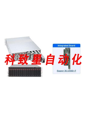 工业配件MICROCLOUD SYS-5039MS-H8TRF 3U 八节点 LGA1151